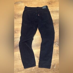 Men's Black Corduroy Pants